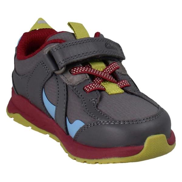 Clarks Kids Clarks Playprints Elasticated Sporty Trainers Selva Hero