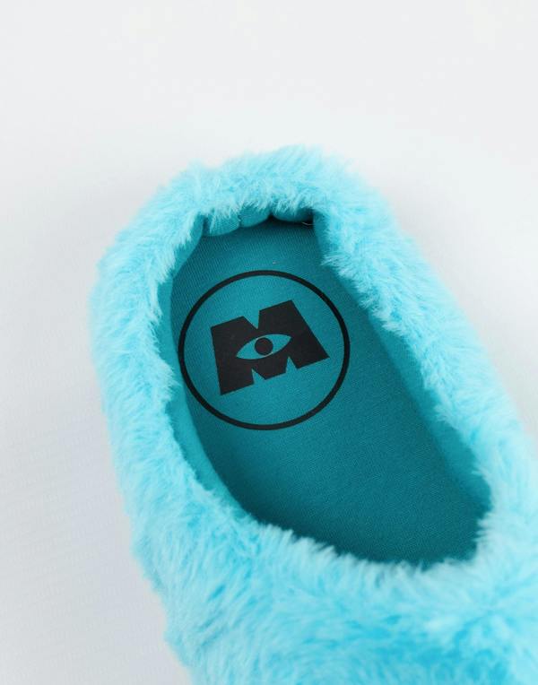 Disney Monsters Inc Womens Multicoloured Sully & Mike Mule Slippers