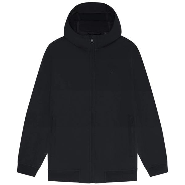 Lyle & Scott Jet Black Tonal Fleece Back Softshell XS