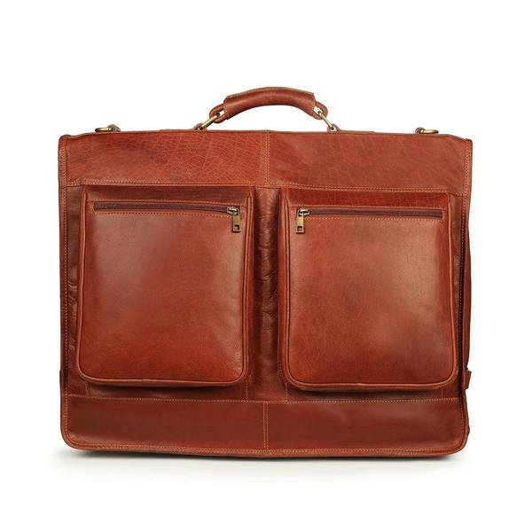 Leather Suit Carrier 829BRN – 7