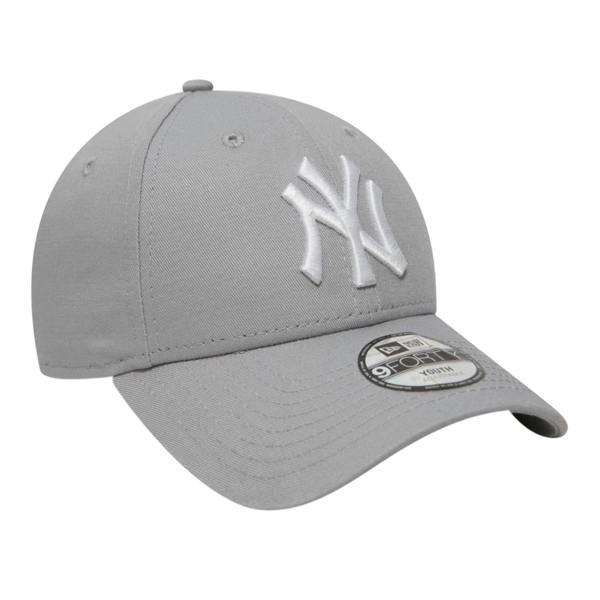 New Era Childrens/Kids 9Forty Cotton Baseball Cap - Grey/White - 