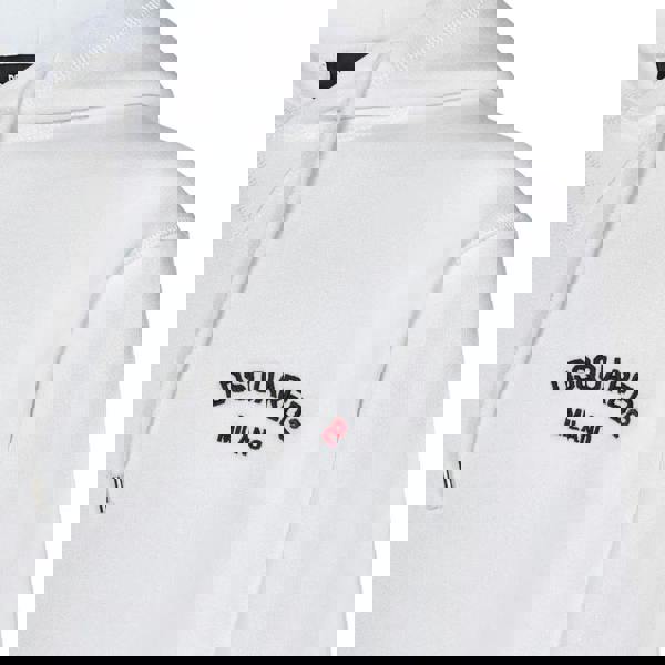 Dsquared2 Cotton Hoodie White S