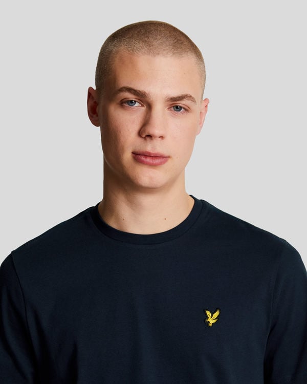 Lyle & Scott Plain T-Shirt - Navy Blue