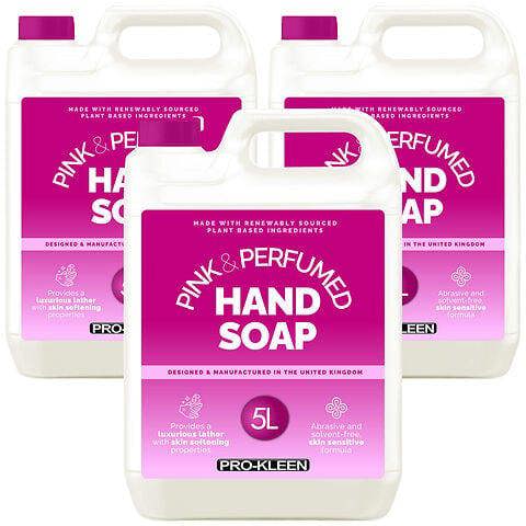 ProKleen Pro-Kleen Hand Soap Luxury Pink Pearlised, Perfumed Soap 15 Litres