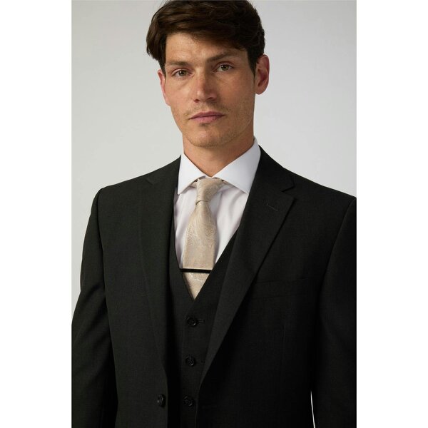 Limehaus Regular Fit Charcoal Jacket