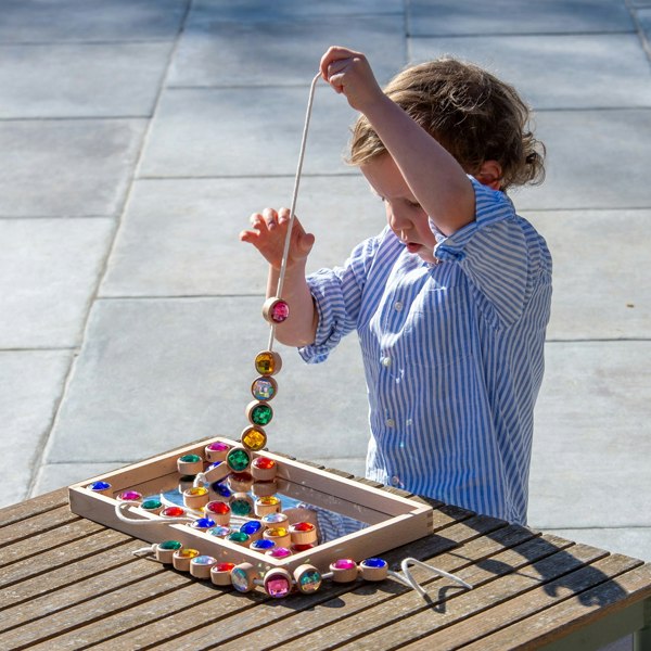 tickit Wooden Lacing Jewels