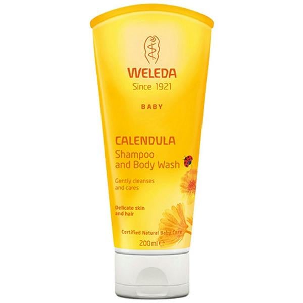 Weleda Calendula Oil Shampoo Body Wash