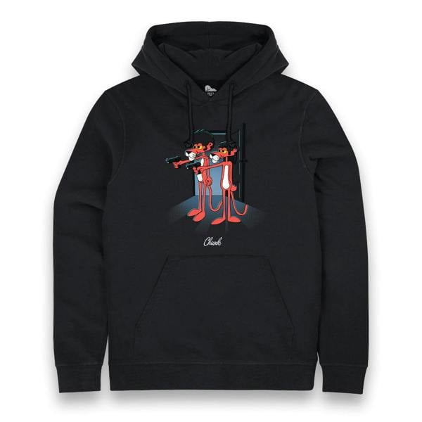 Chunk Pulp Panther Black Hoodie
