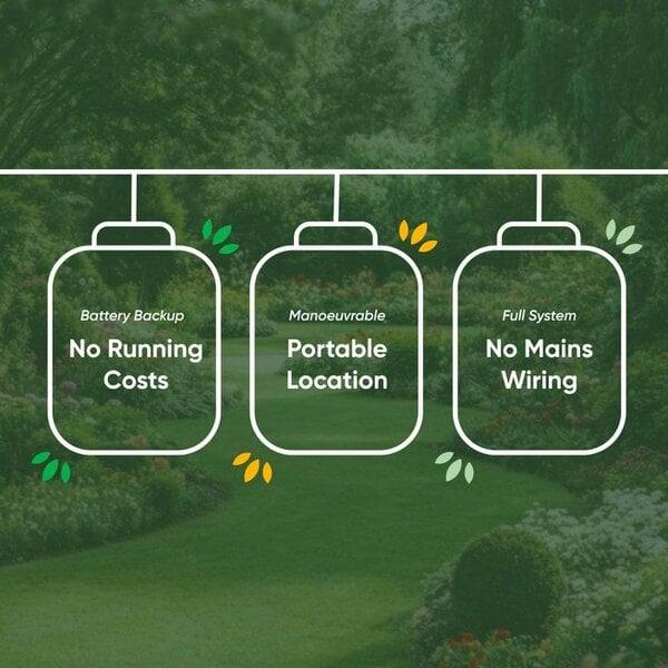 Gardenwize Pack of 4 Hanging Versatile Solar Lanterns – 2-in-1 Tabletop & Hanging LED Garden Lights