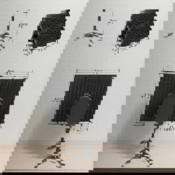 Microphone Isolation Shield