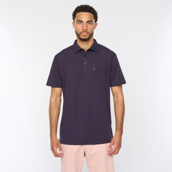 Gabicci G51Z17 Mens Short Sleeve Oxford Jersey Polo Shirt Gabicci Classic - GRAPE