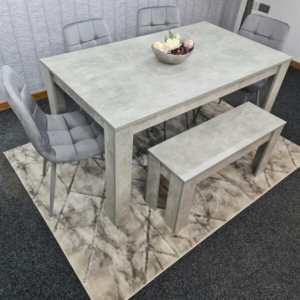 Kosy Koala Dining Table Set with 4 Chairs Dining Room and Kitchen table set of 4, and Bench