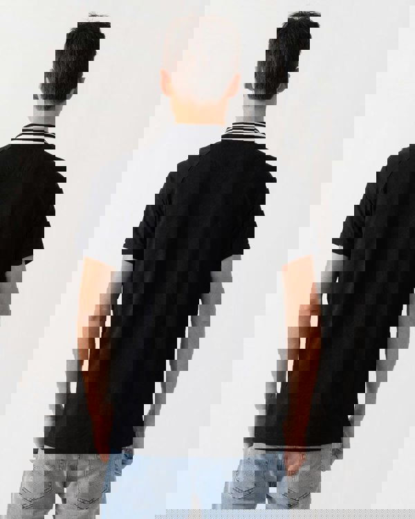 BOSS Green Paddy Rib Mens Polo Shirt - Black 001