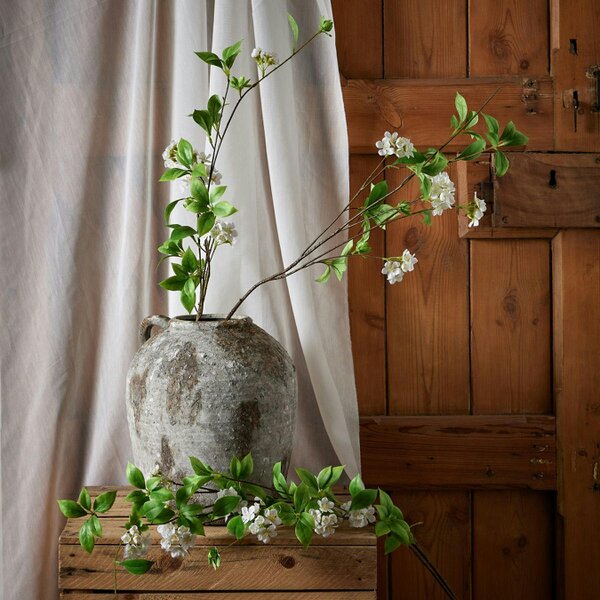 Wyld Haus Set of 3 Artificial Flowers Tall Mock Orange Spray