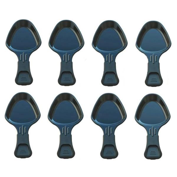 Cooks Professional 8 x Grill Pans for 8 Person Raclette Grill
