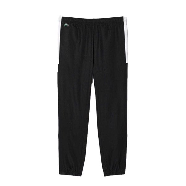 Lacoste Mens Sport Jogging Bottoms - Black/White