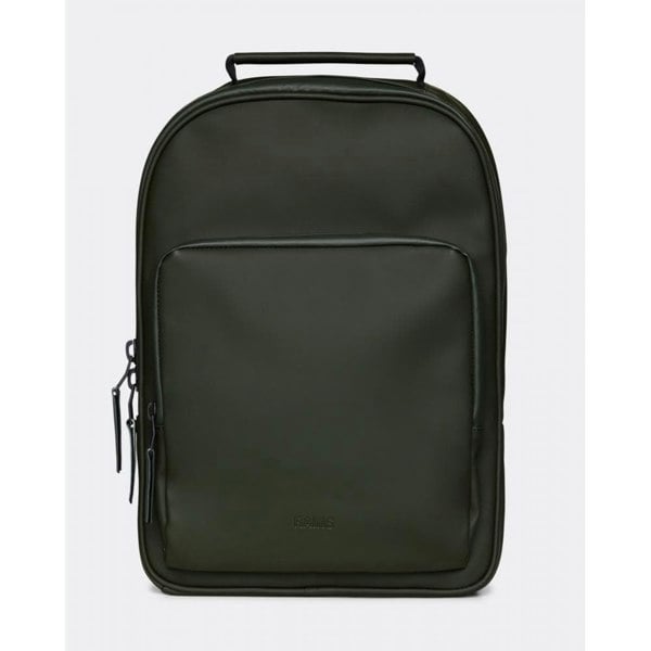 Rains Book Daypack - 03 Green - CHO - Designer Unisex Bags