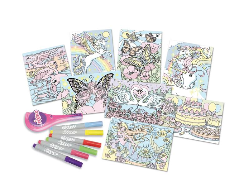 John Adams PIXELO STYLE - Children's Activity Dotty Art Craft