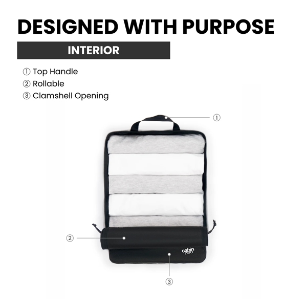 CabinZero Ultralight Compression Packing Cube - Large