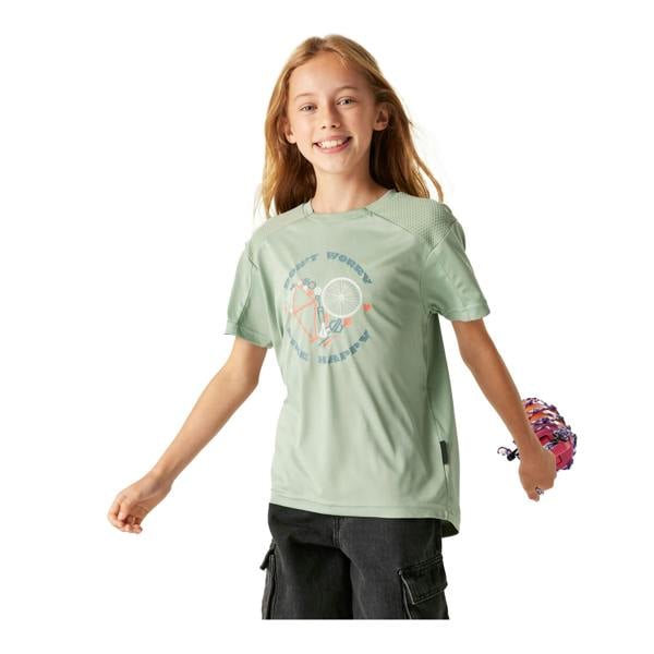 Regatta Childrens/Kids Trackstand II T-Shirt - Glacier Green - 