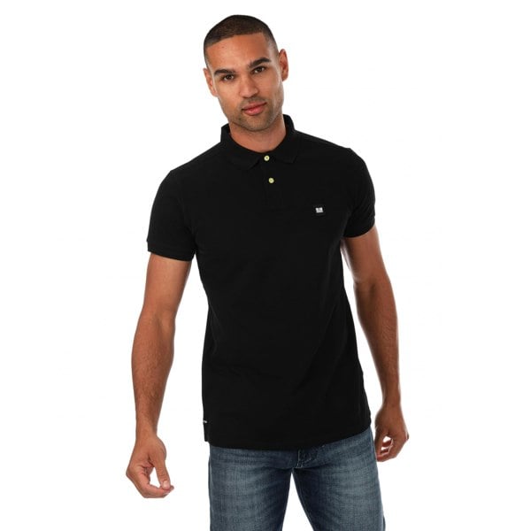 Weekend Offender Mens Barnum Polo Shirt - Black