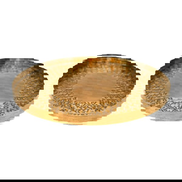 Ivyline Solis Embossed Tray Gold