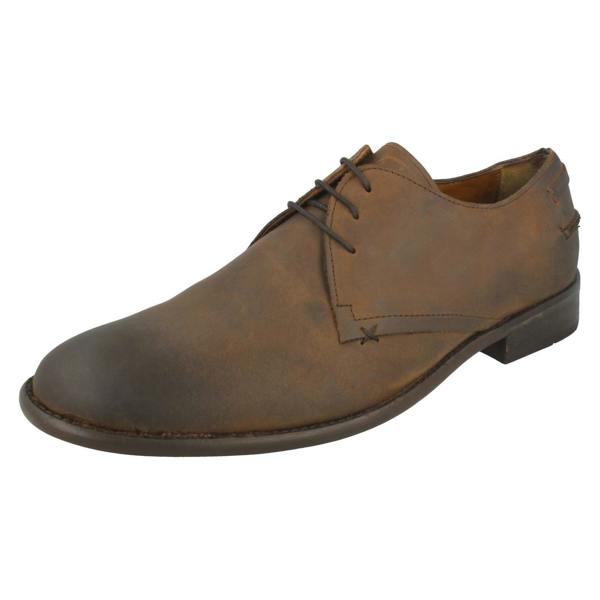 Lambretta Mens Lambretta Brogue Style Shoes M384