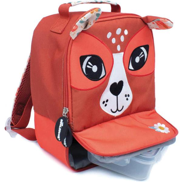Picnic Lunch bag with Box - Brown