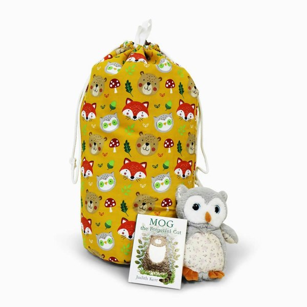 Woodland Friends Toy Storage Bag - Happy Linen Company