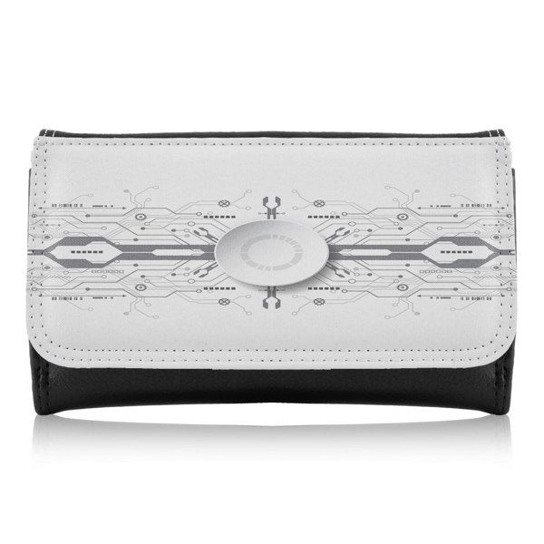 Benjamin Tate Design Concept With Various Technology Elements Maxi Purse