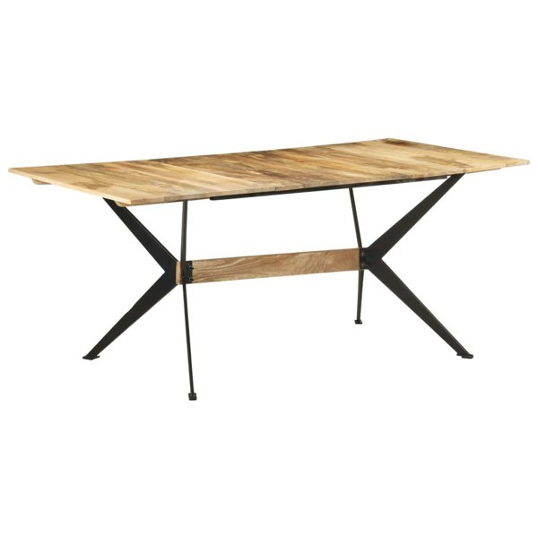 Berkfield Dining Table 180x90x76 cm Solid Mango Wood