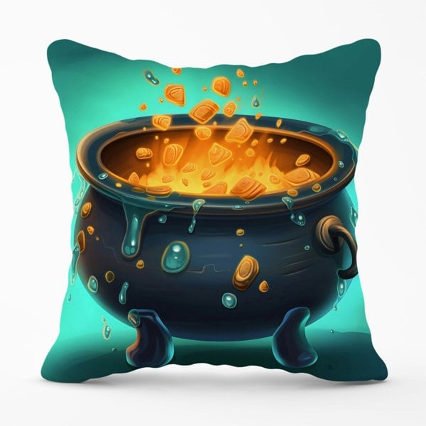 Warren Reed Bubbling Cauldron Splashart Cushions