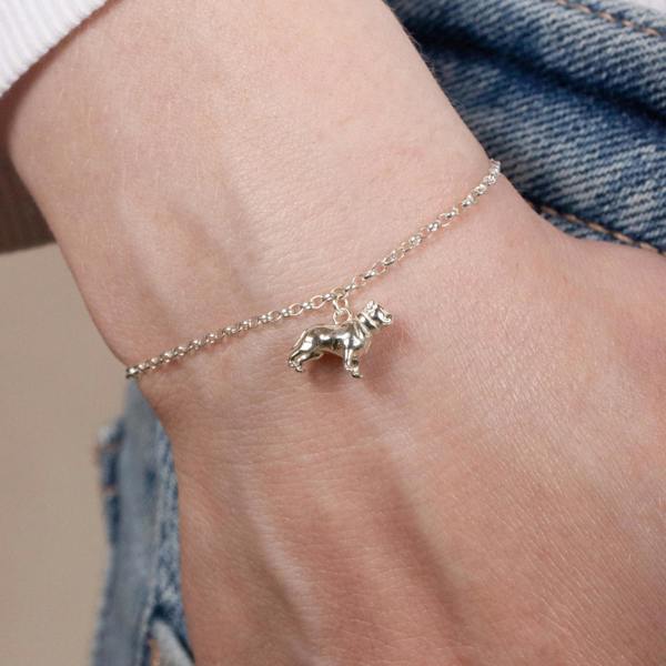 Mylee London Pitbull Chain Bracelet - Personalised - Sterling Silver