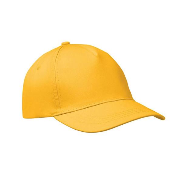 MidOcean Buzz 5 Panel Baseball Cap - Yellow - 