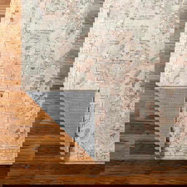 Livabliss Becki Owens Elle-Vintage Grey Beige Brown Traditional Boho Rug