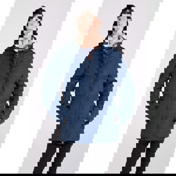 Mountain Warehouse Womens Snow Borg Lined Padded Jacket - Navy