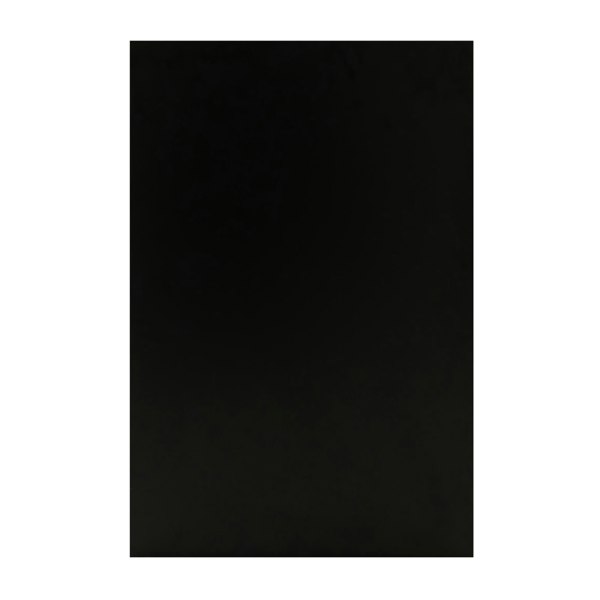 Sleek black LED retail shop counter K1200, featuring a smooth surface and modern design, ideal for showcasing products