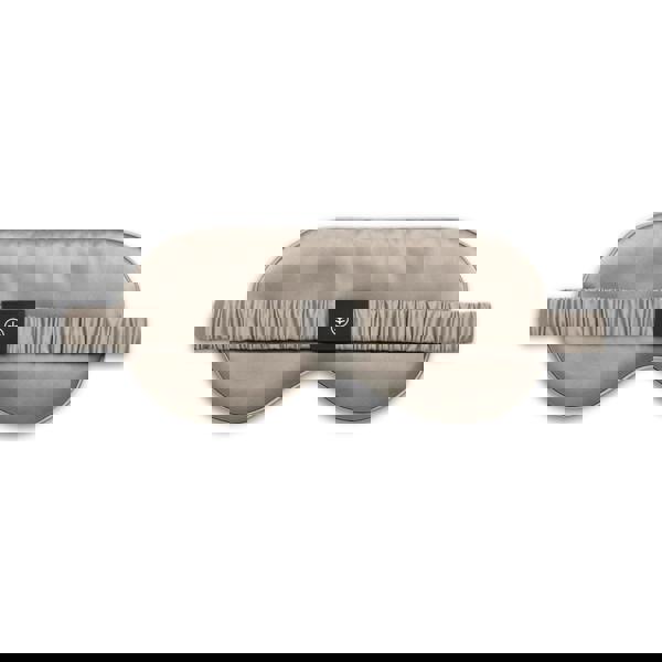 Ethical Bedding Essential Silk Sleep Eye Mask in Grey (Eucalyptus Silk)