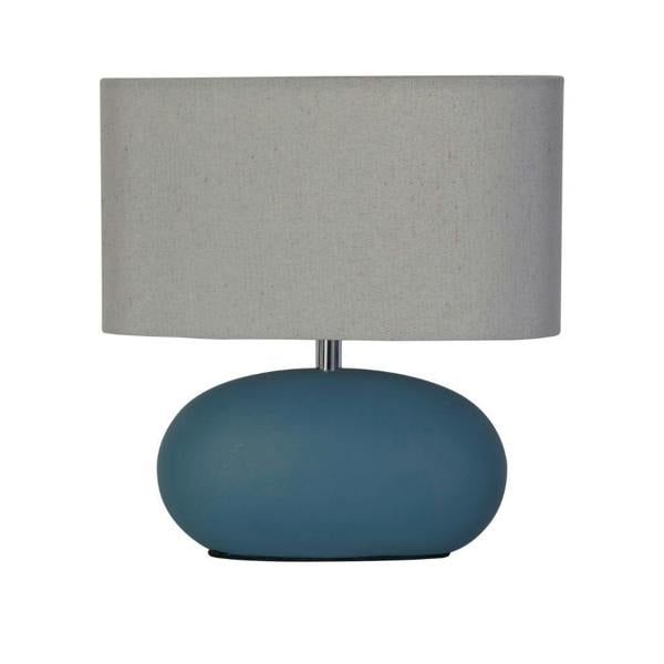 Pagazzi Lighting Eveline Blue Ceramic Table Lamp