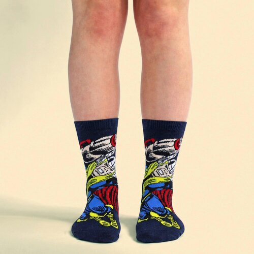 Disney 12 Day Marvel Boys Christmas Advent Calendar Novelty Superhero Socks Gift Set
