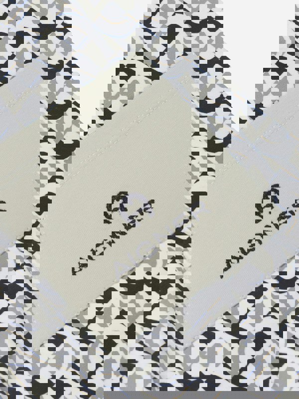 Aigner Boys Logo Bermuda Shorts in Grey