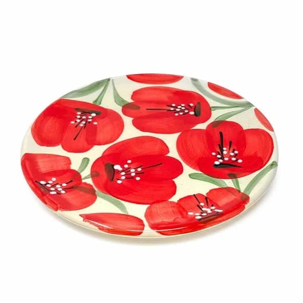 Castilian Poppies - Plates