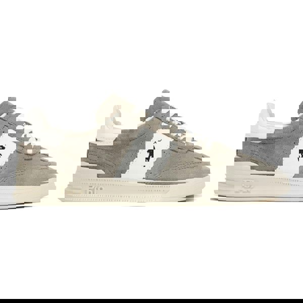 Polo Ralph Lauren Heritage Aera Suede Grey/White Trainers