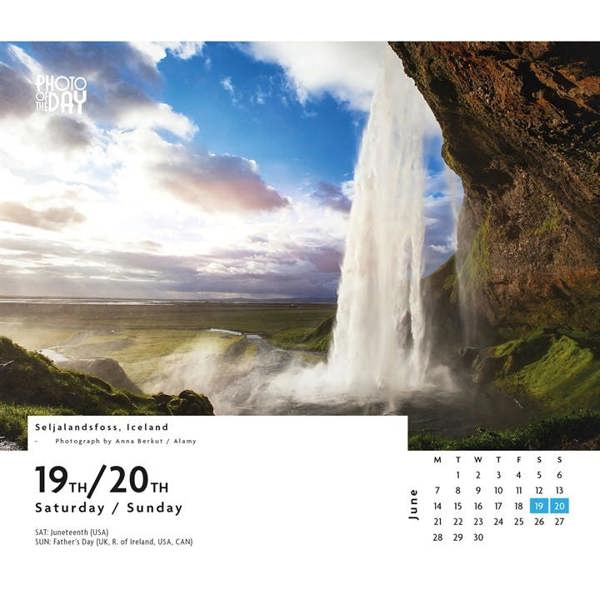 Photo Of The Day Desk Calendar 2027, Desk Calendars, Day To View, Natural World, Gift