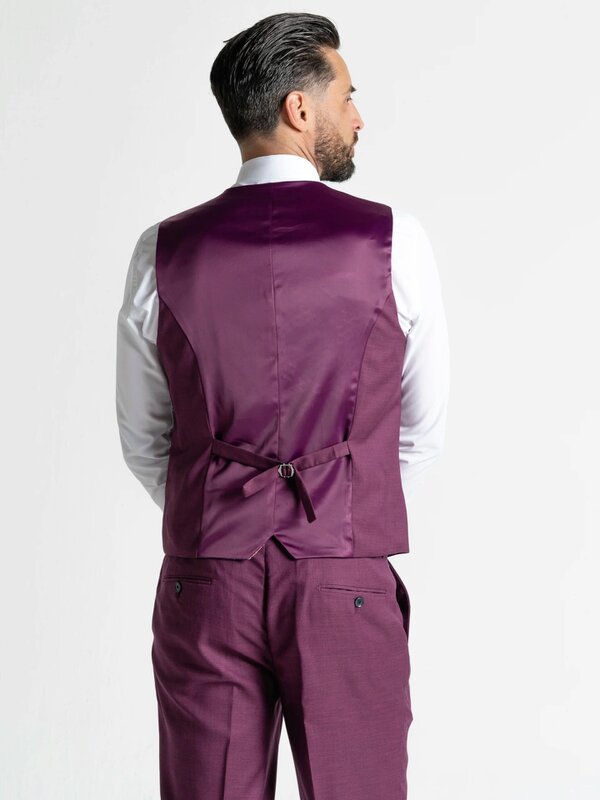 V2 Classic Henry - Purple Three Piece Suit