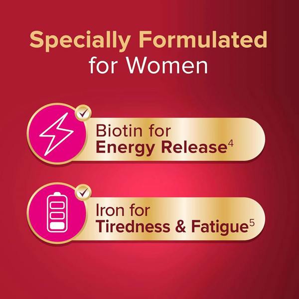 Seven Seas Omega-3 & Multivitamins Woman 30 Day Duo Pack With Biotin & Iron