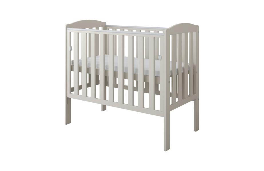 Viculii Waffi Space Saver Cot Cashmere with Mattress