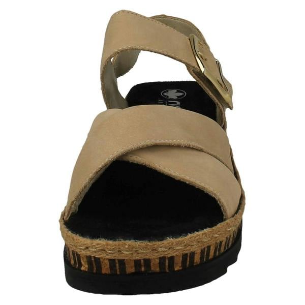 Rieker Womens Rieker Hook And Loop Sandals V7951