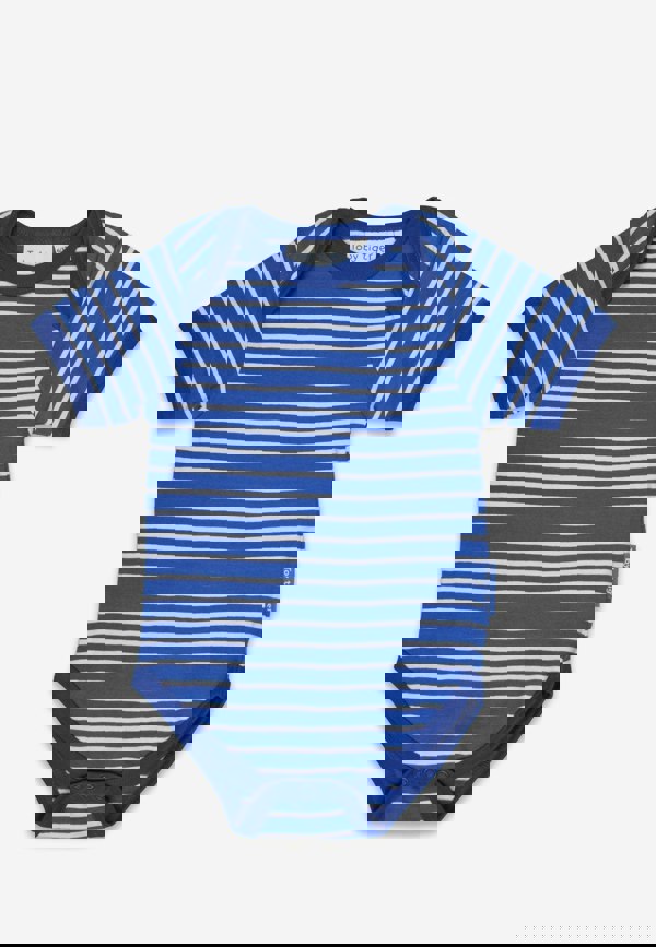 Organic Whale Waves Print Baby Gift Set - Toby Tiger