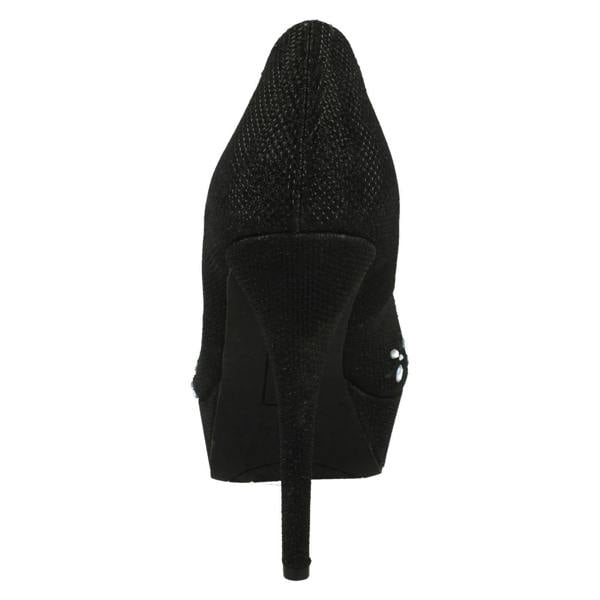 Anne Michelle Ladies Anne Michelle Glitter Stiletto Heels